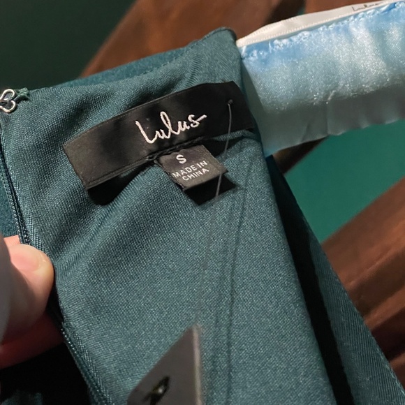 Lulus Utterly Chic Emerald Green Long Sleeve Wide-Leg Jumpsuit - Picture 7 of 11